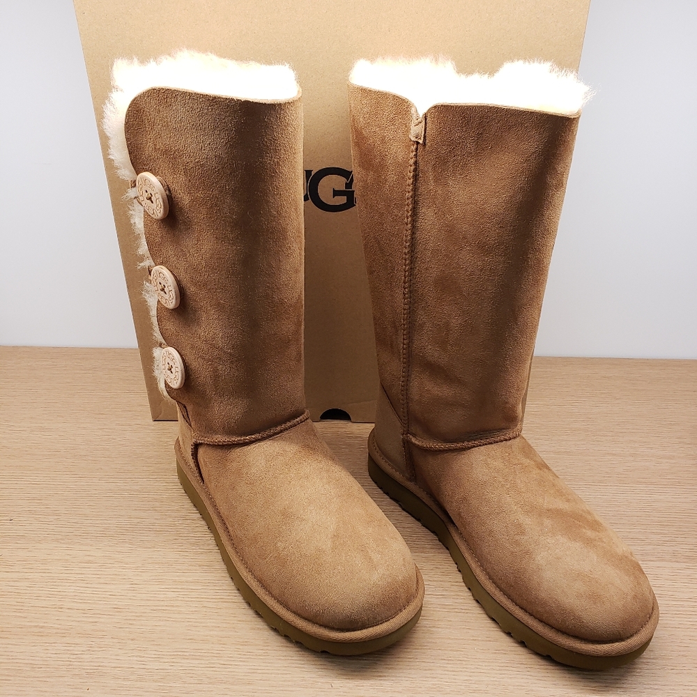 Bailey Button Triplet II Boot Chestnut